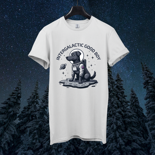 Intergalactic Good Boy Dog T-Shirt