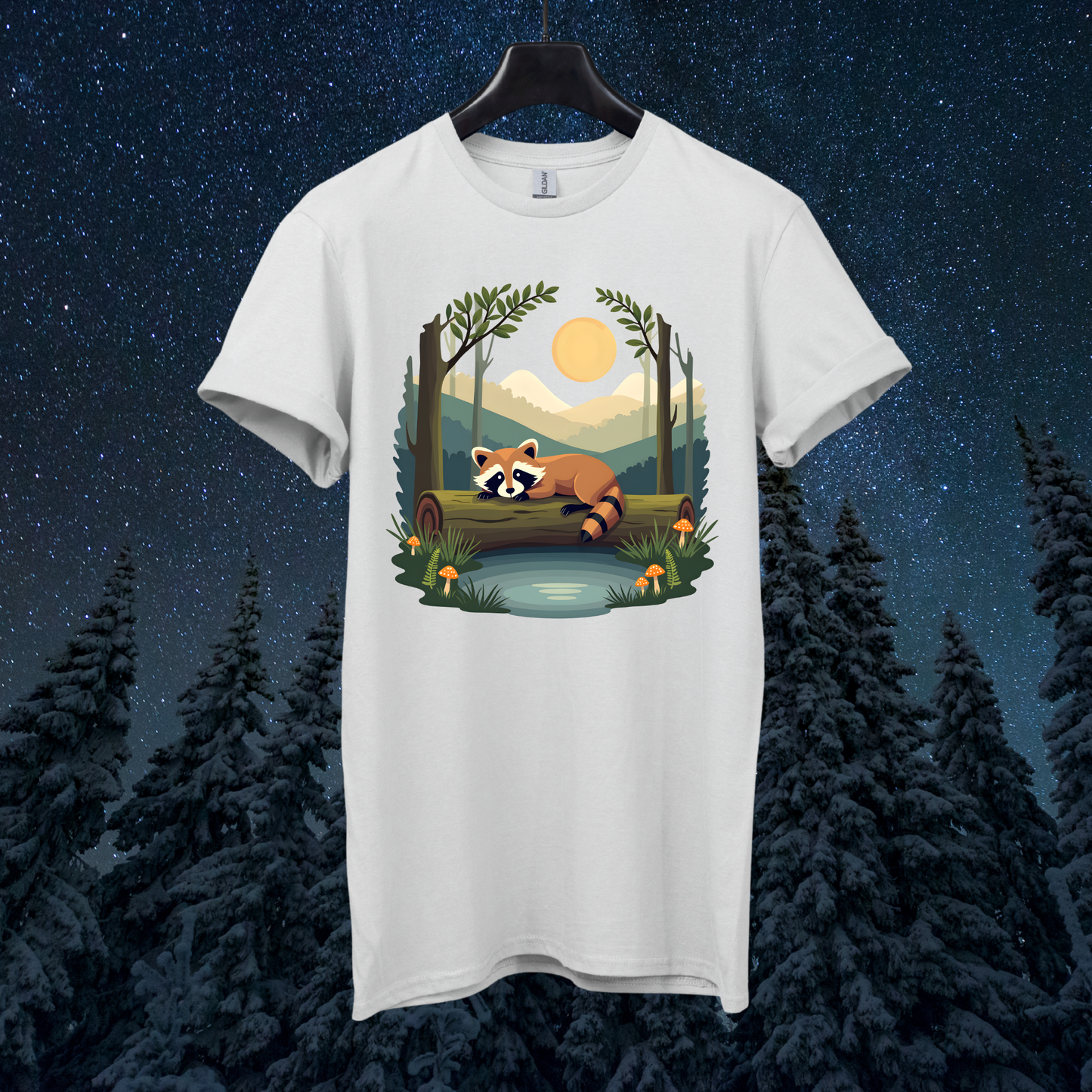 Jungle Raccoon T-Shirt