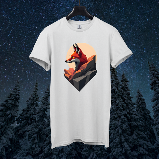Martian Abstract Fox T-Shirt