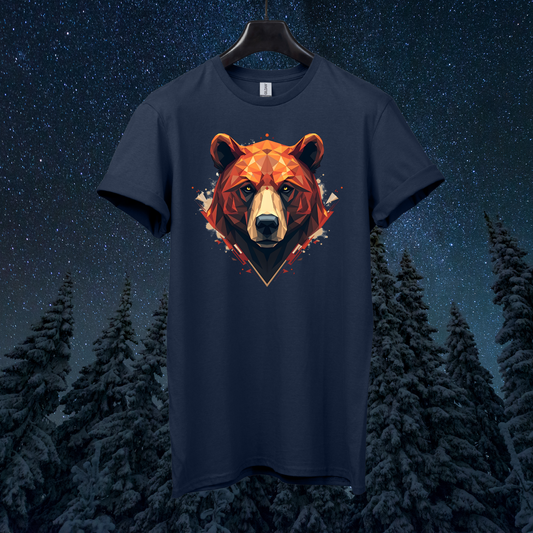 Abstract Martian Bear T-Shirt
