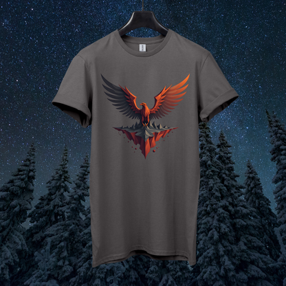 Martian Geometric Eagle T-Shirt