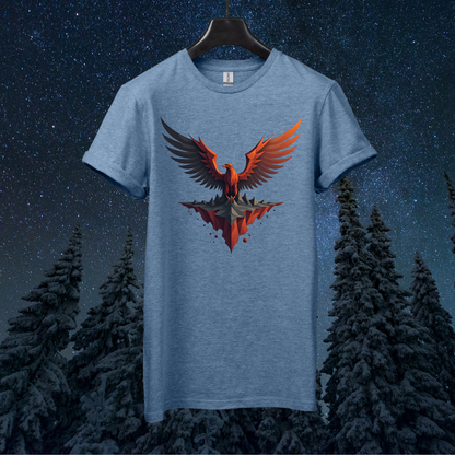 Martian Geometric Eagle T-Shirt