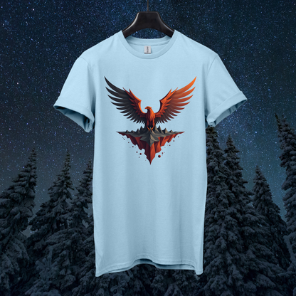 Martian Geometric Eagle T-Shirt