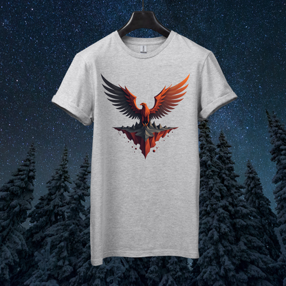 Martian Geometric Eagle T-Shirt