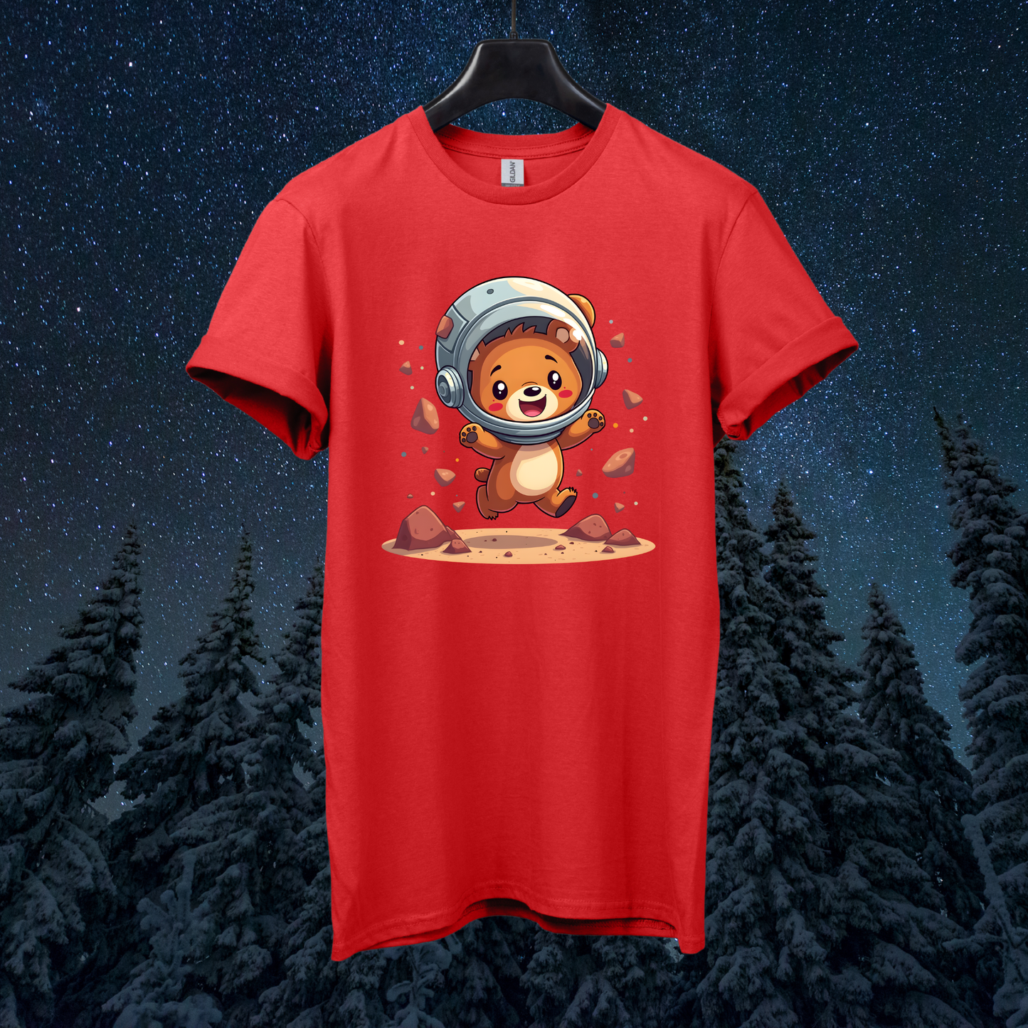 Martian Teddy Bear T-Shirt