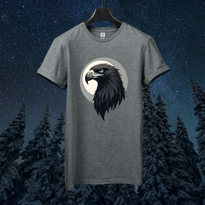 Moon Eagle Head T-Shirt