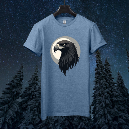 Moon Eagle Head T-Shirt