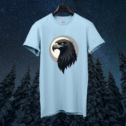 Moon Eagle Head T-Shirt