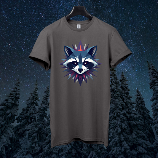Raccoon Abstract T-Shirt
