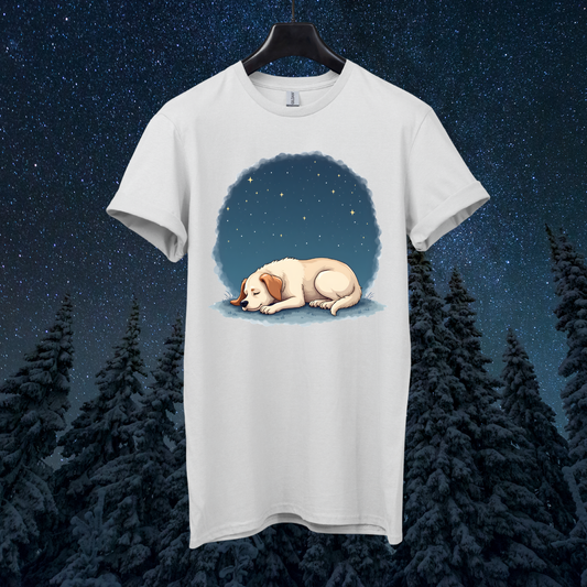 Scenic Starry Dog T-Shirt
