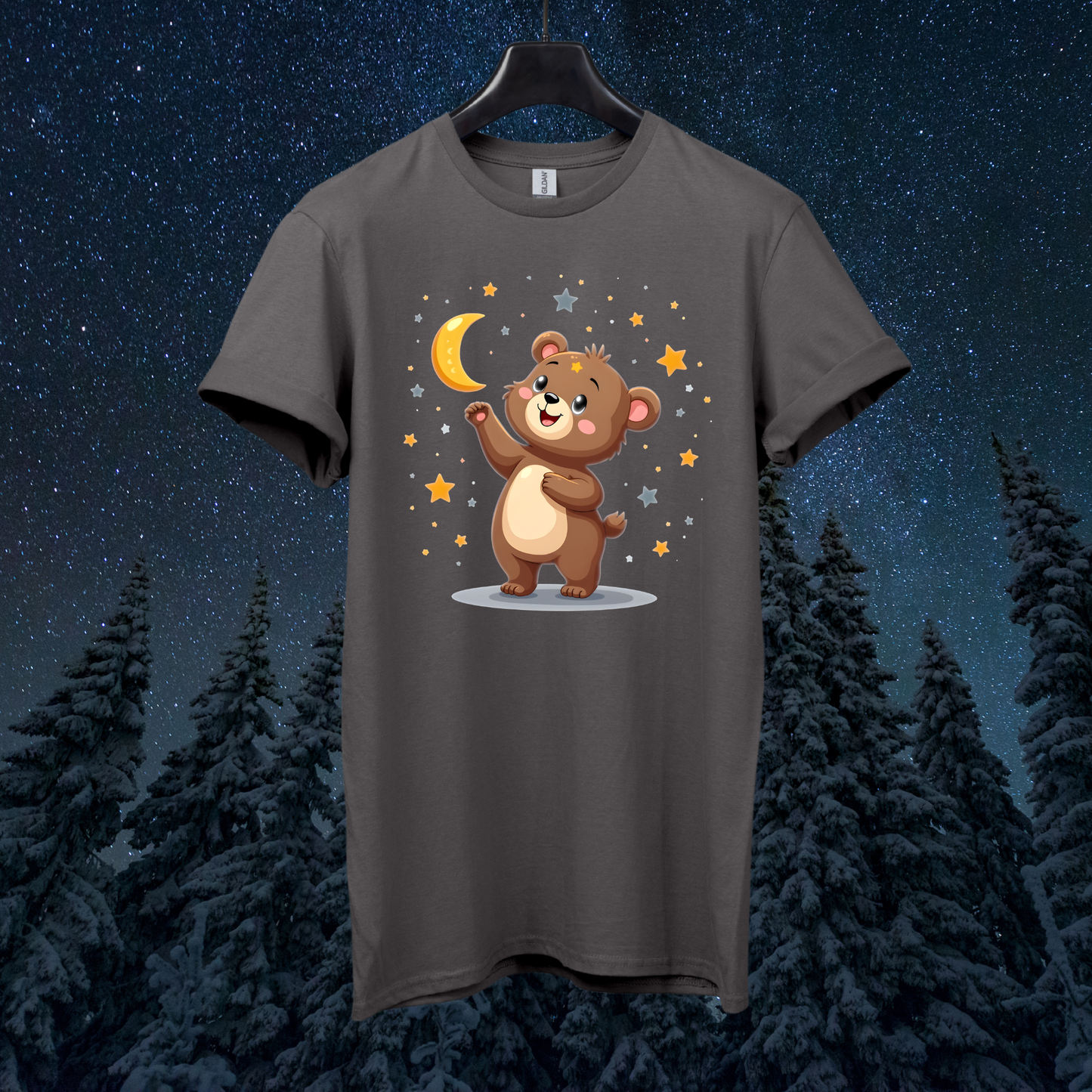 Starry Teddy Bear T-Shirt
