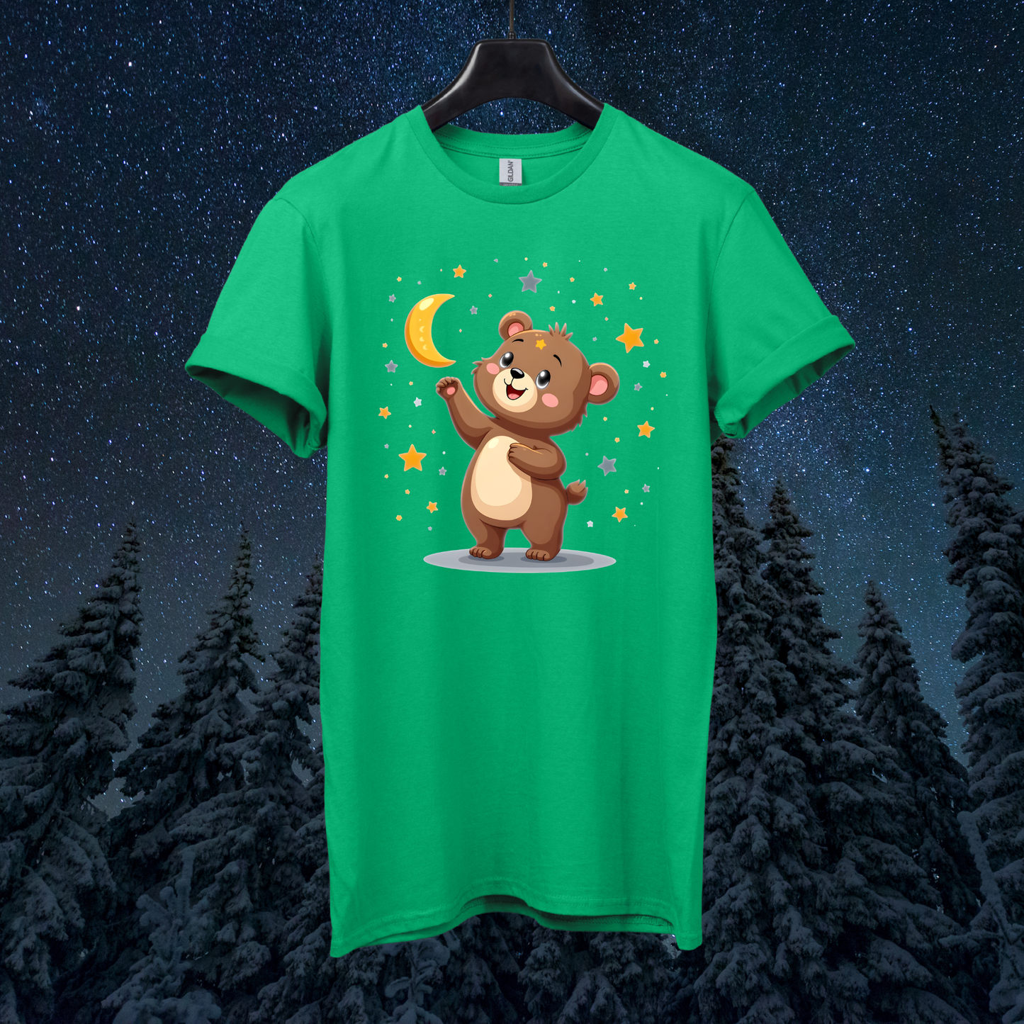 Starry Teddy Bear T-Shirt