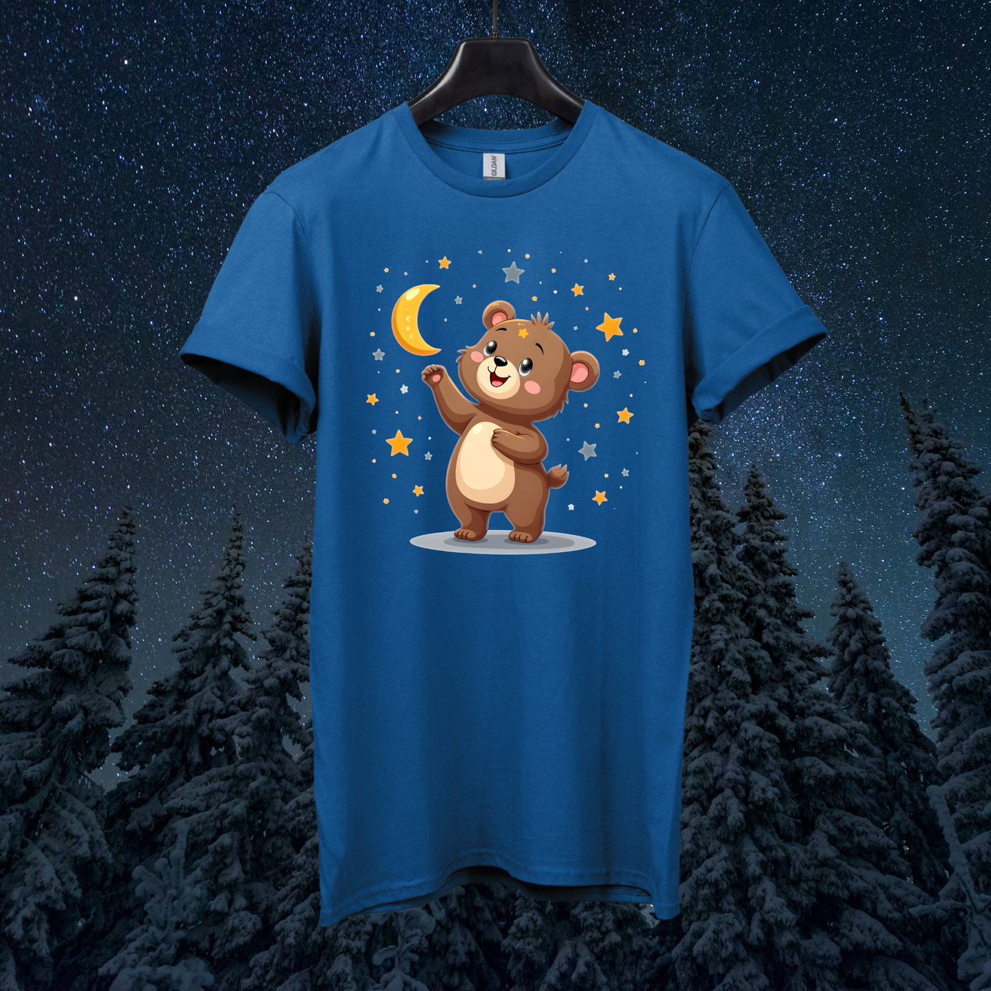 Starry Teddy Bear T-Shirt